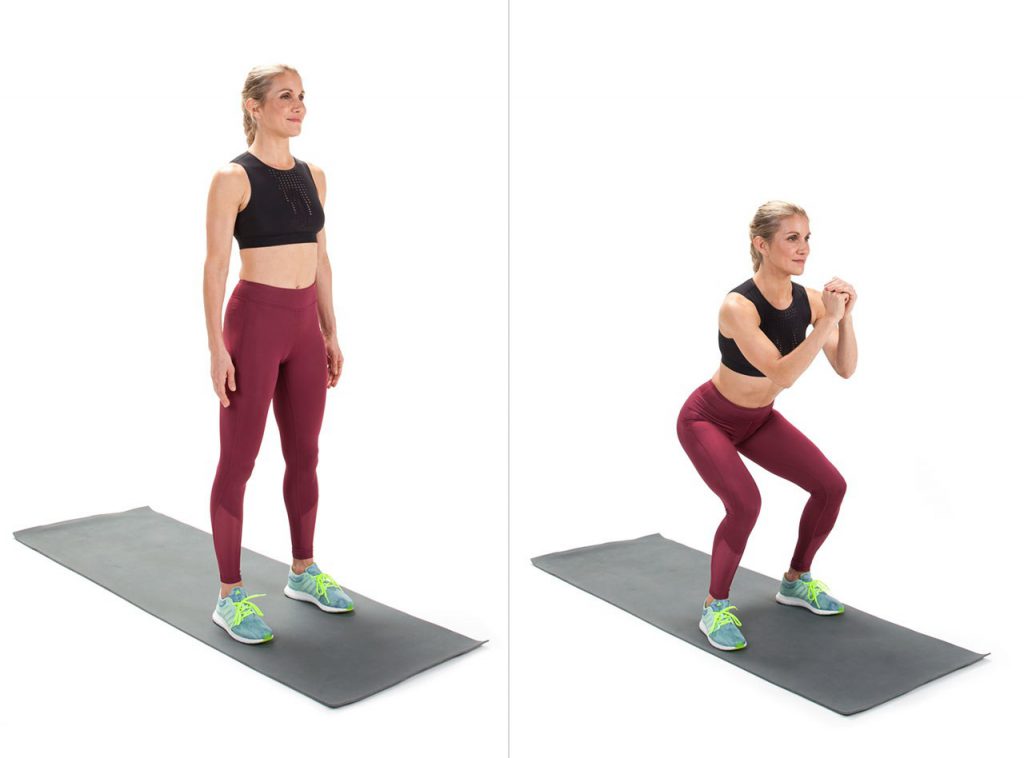 Tư thế squat chuẩn